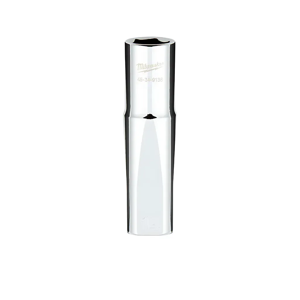 1/2 in. Drive 14MM Metric 6-Point Deep Socket with FOUR FLAT™ Sides
