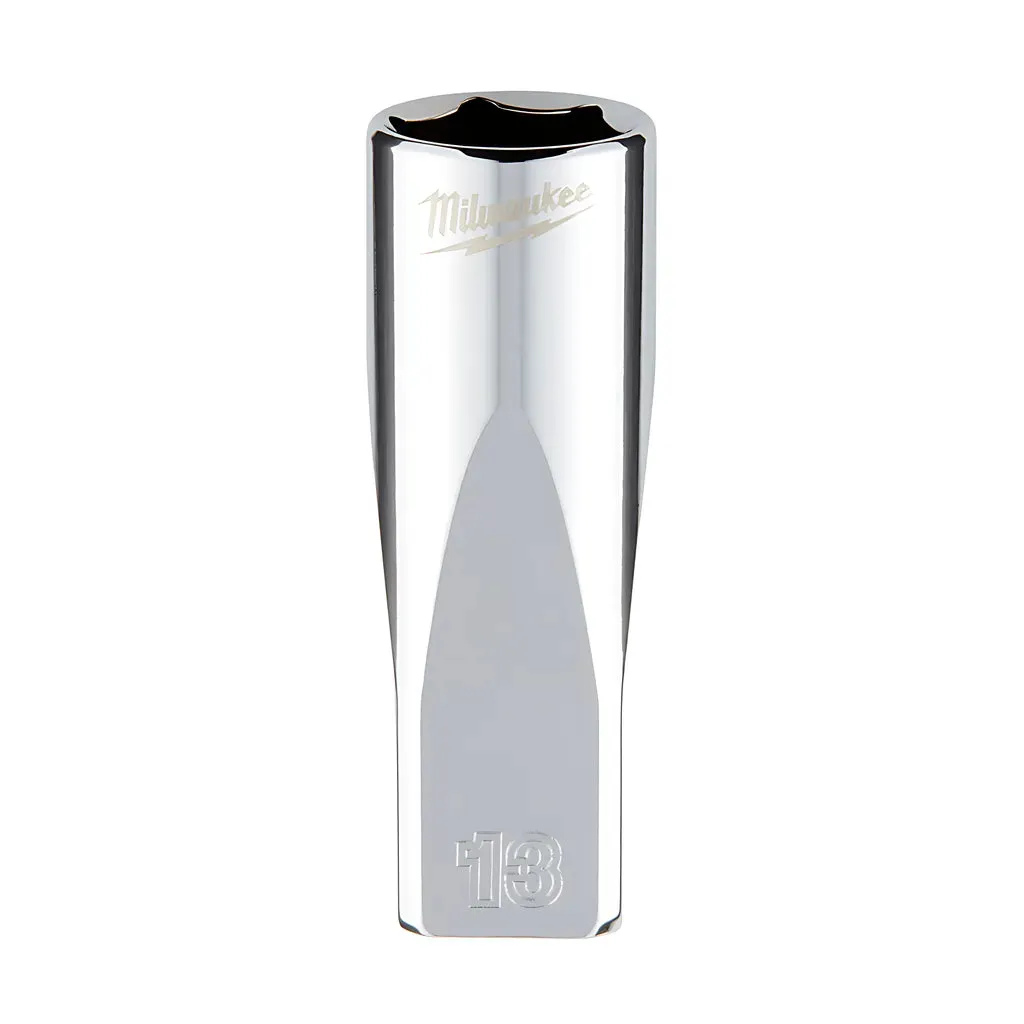 1/4 in. Drive 13mm Metric 6-Point Deep Socket