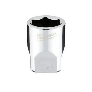 1/4 in. Drive 14mm Metric 6-Point Socket
