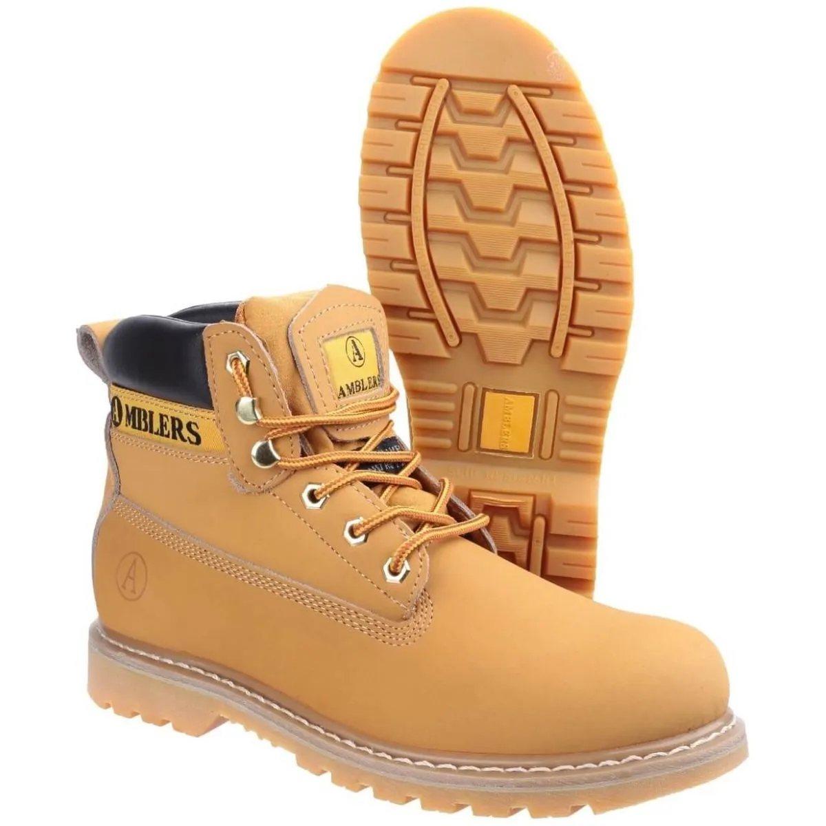 Amblers Tavistock Lace-Up Boots - Mens