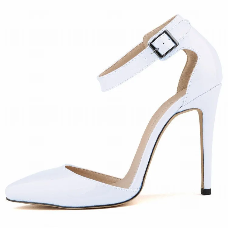 Beauty Pointed High Heel Patent Leather Shoes