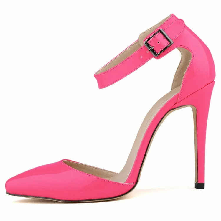 Beauty Pointed High Heel Patent Leather Shoes