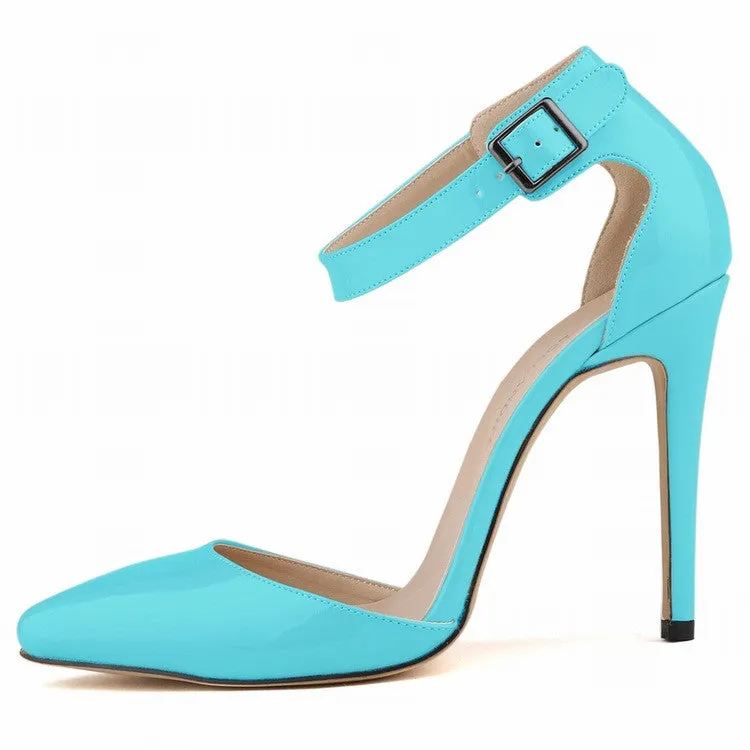 Beauty Pointed High Heel Patent Leather Shoes