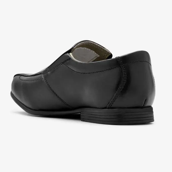 Black Leather Formal Loafers (Older)