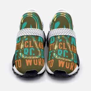 born to climb forced to work Unisex Lightweight Custom shoes