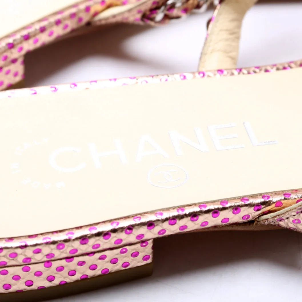 CC Chain Slide Sandals Size 38