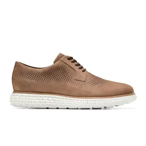 Cole Haan OriginalGrand 2.0 Laser Oxford (Men) - Light Whiskey Nubuck/Optic White
