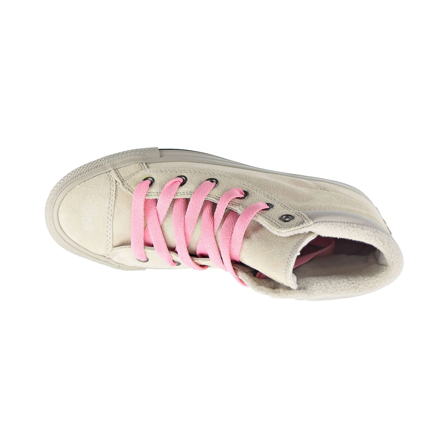 Converse Chuck Taylor All Star PC Boot Hi Kids' Shoes Natural Ivory-Pink