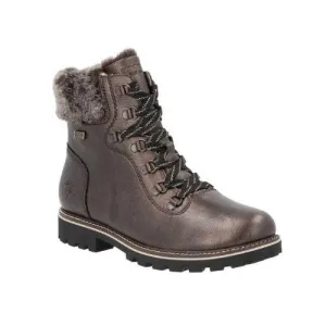 D8483 Lace-Up Ankle Boot