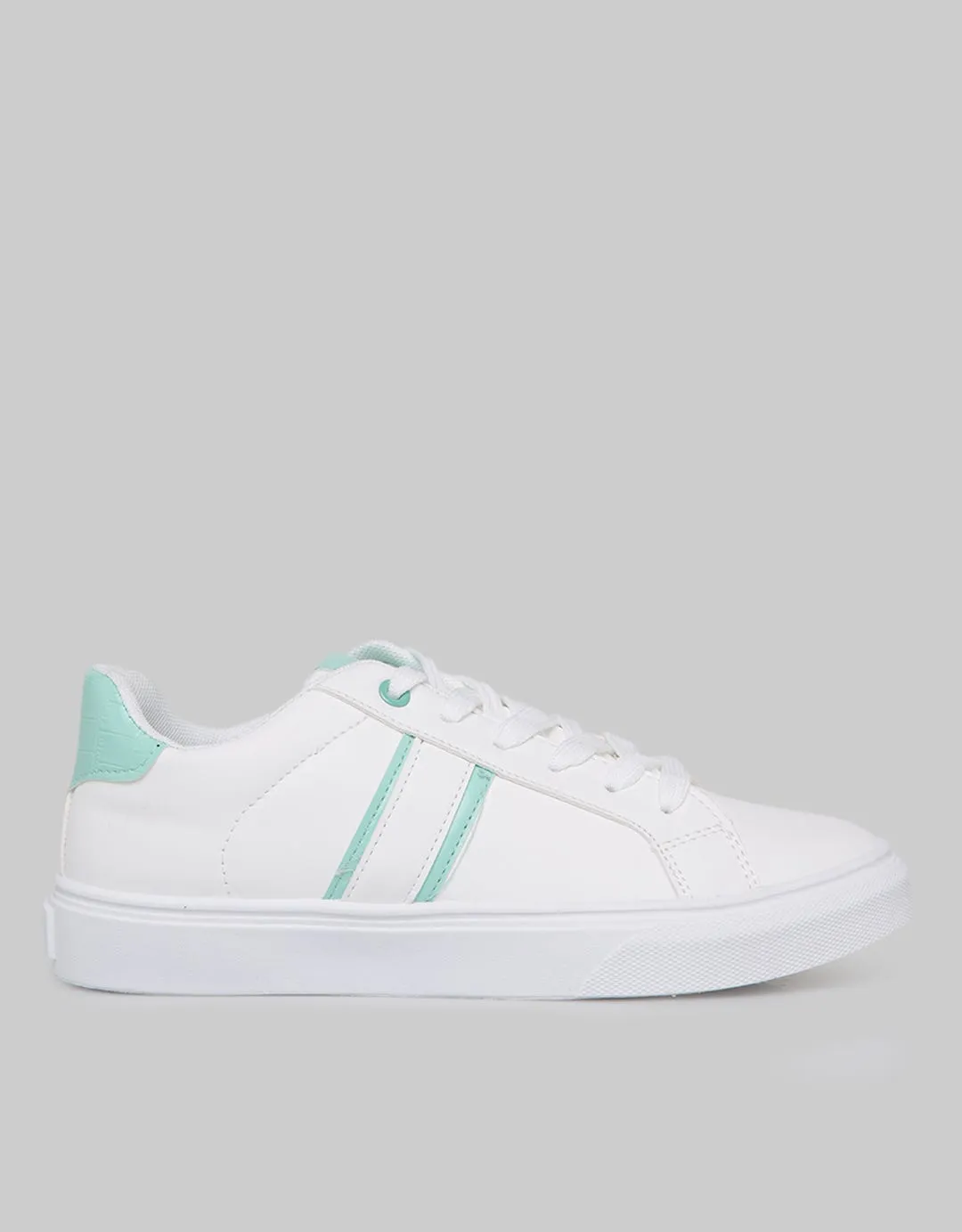 Details Sneakers Woman Line Contrast