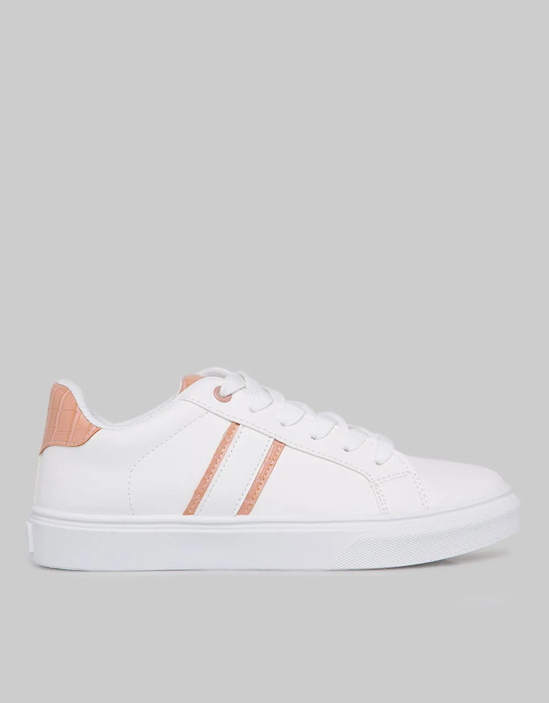 Details Sneakers Woman Line Contrast