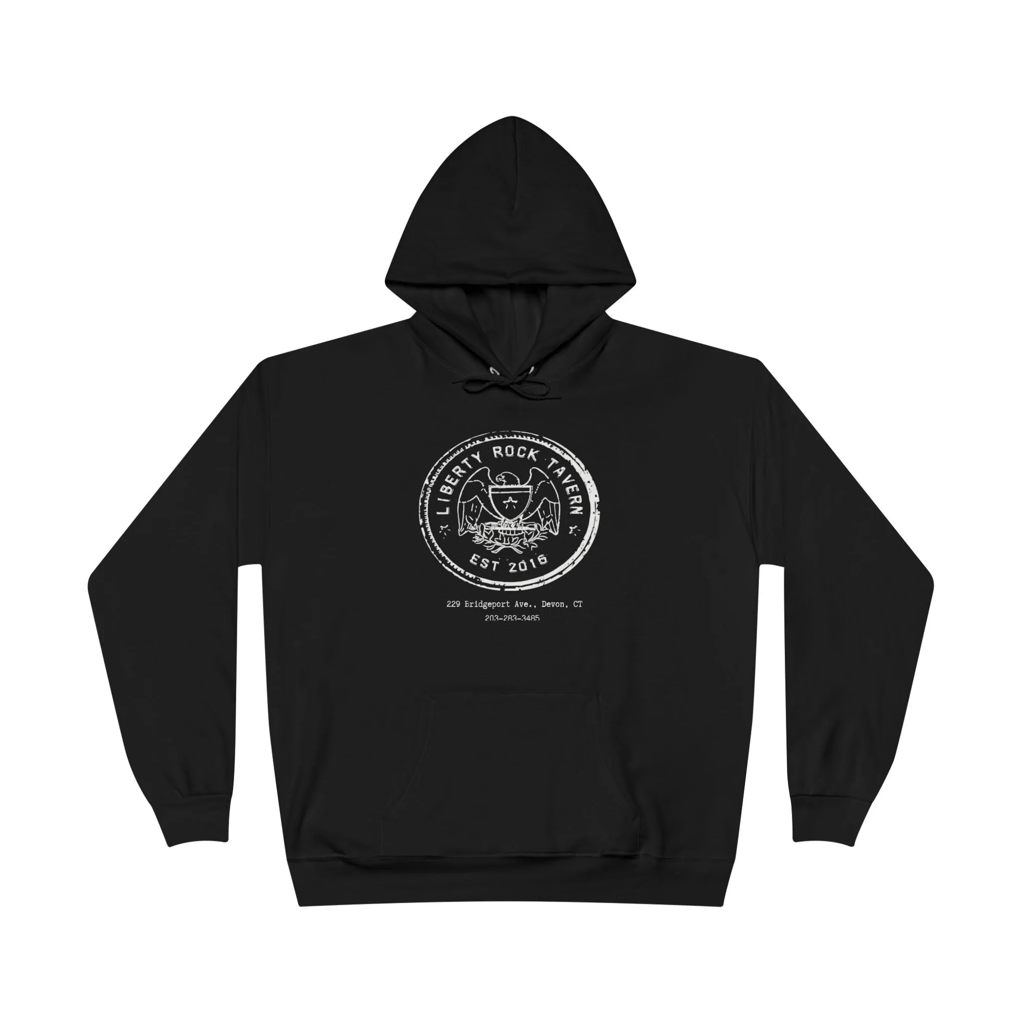 Eco-Friendly Pullover Hoodie - Liberty Rock EST 2016