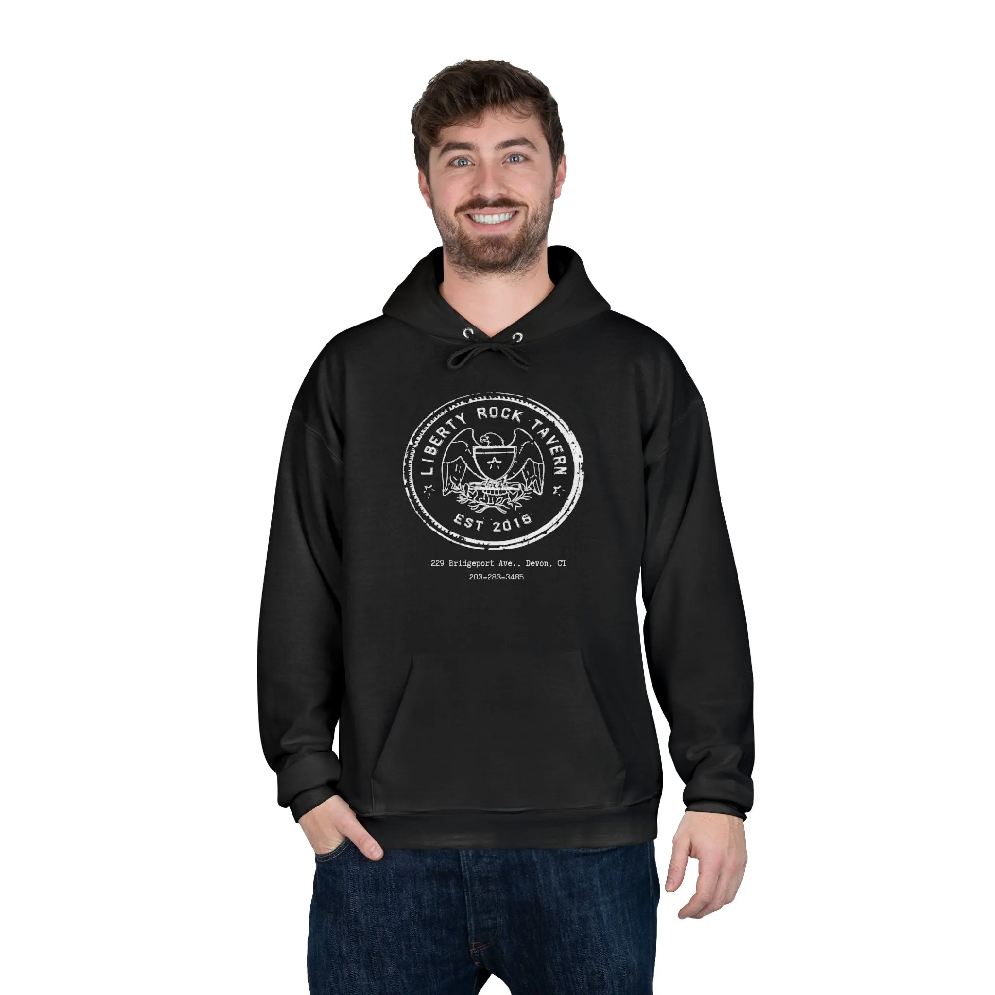 Eco-Friendly Pullover Hoodie - Liberty Rock EST 2016
