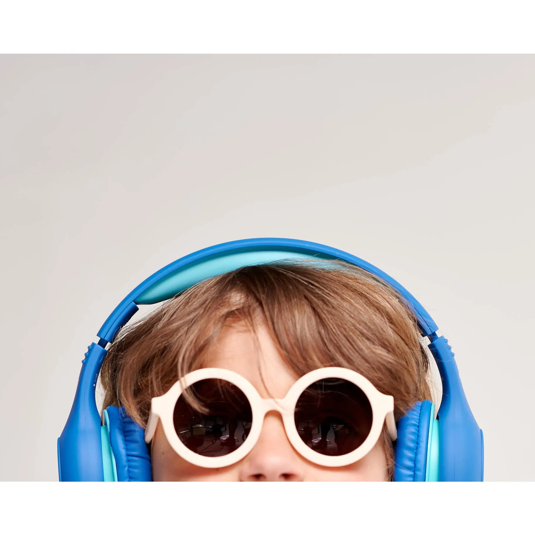 Euro Round Sunglasses - Sweet Cream with Amber Lens by Babiators