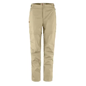 Fjallraven Womens Abisko Hike Zip-Off Trousers Reg Leg Fossil