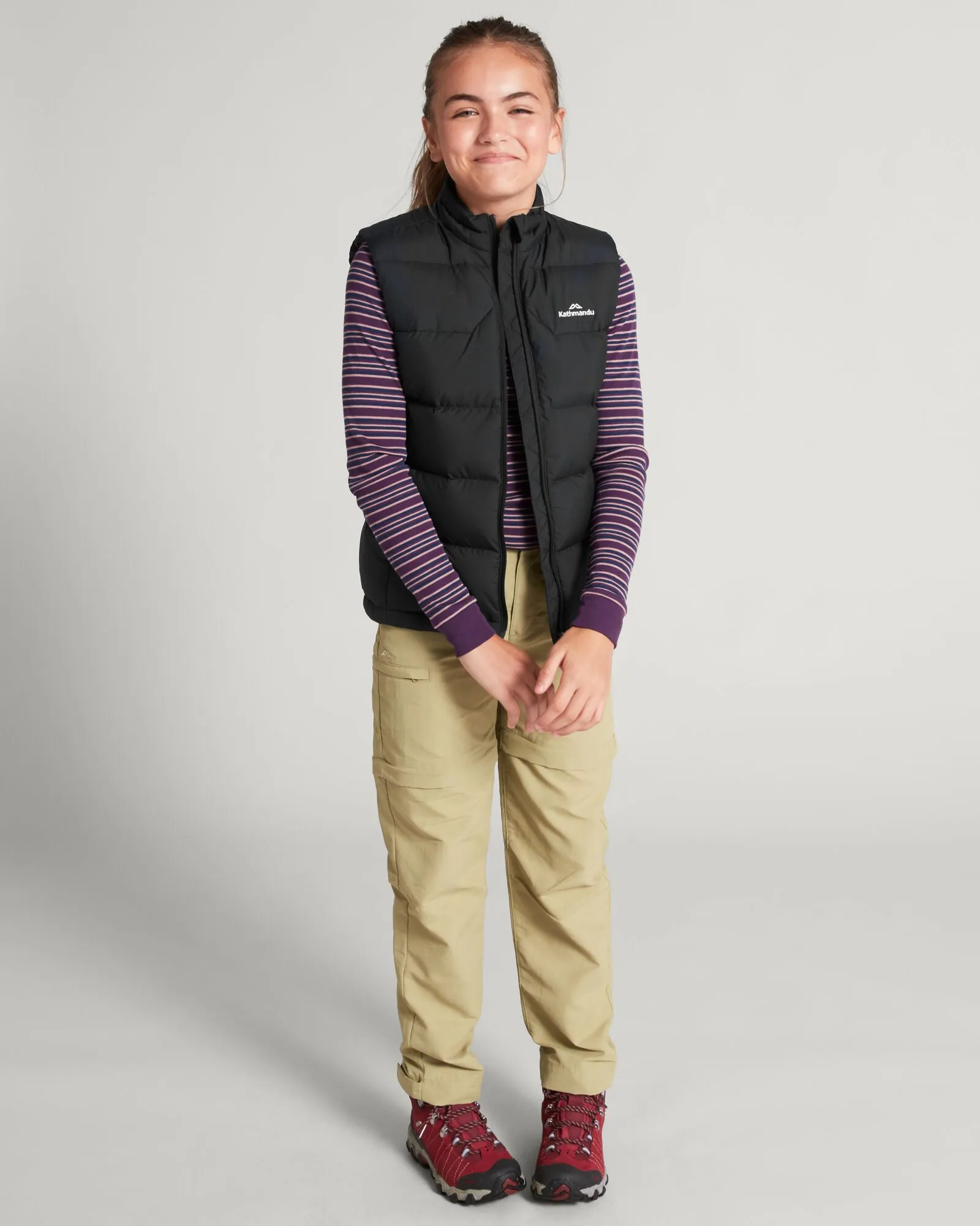 Girls' Epiq Down Vest - Black