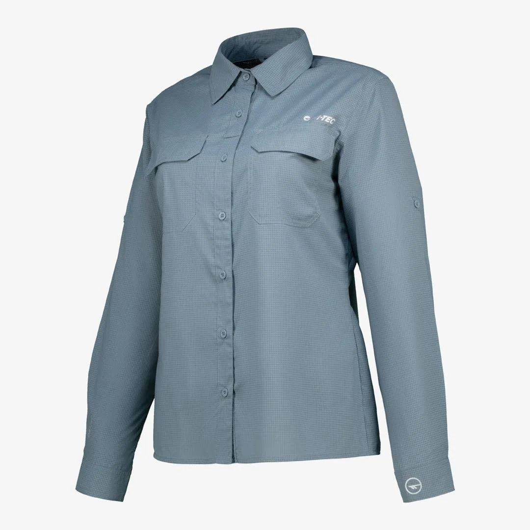 Hi-Tec Ladies Long Sleeve Bush Shirt