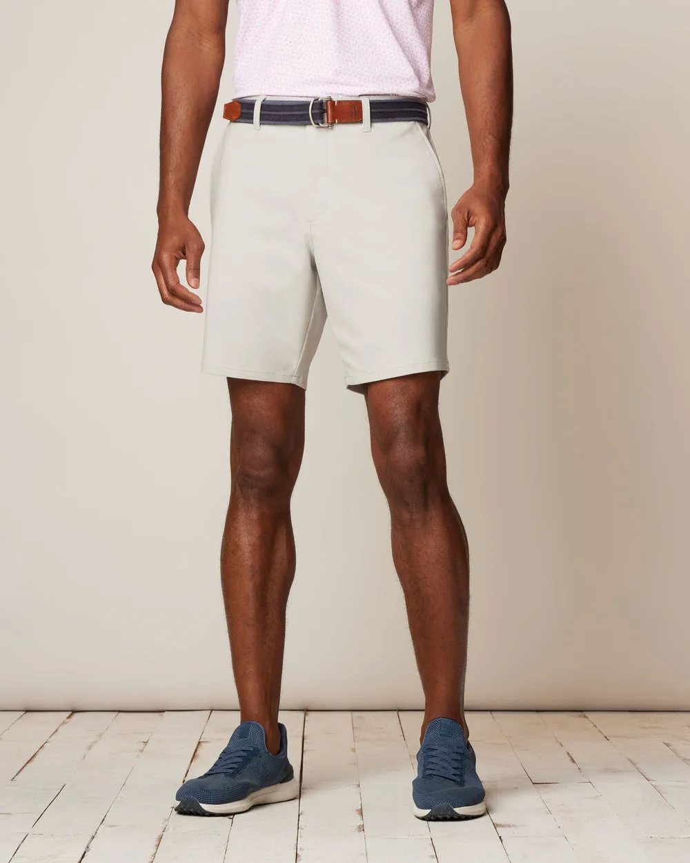 Johnnie O Jupiter Cotton Performance Shorts - Seal