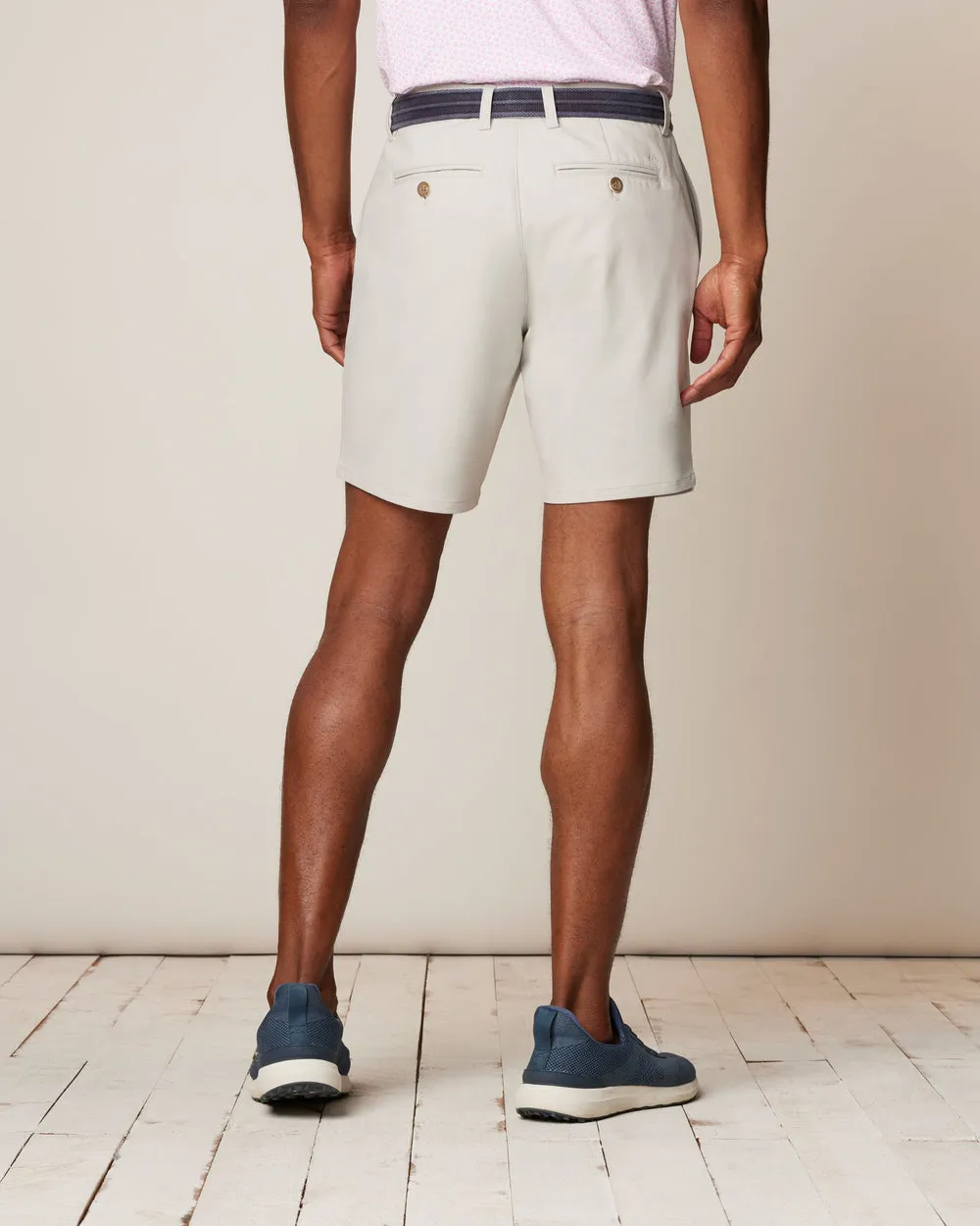 Johnnie O Jupiter Cotton Performance Shorts - Seal