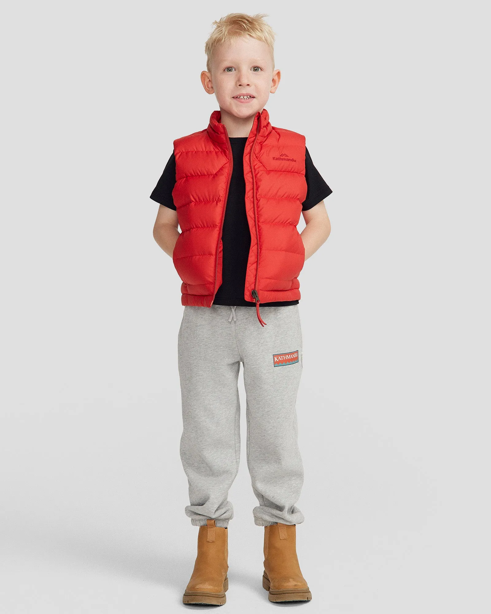 Kids' Epiq Down Vest - Spicy Chilli Pepper