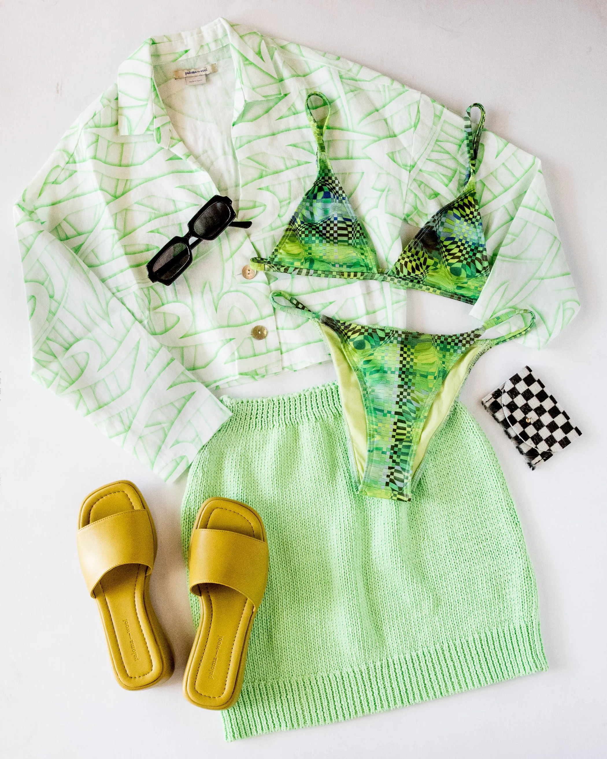 Light Olive Green Lois Sandal