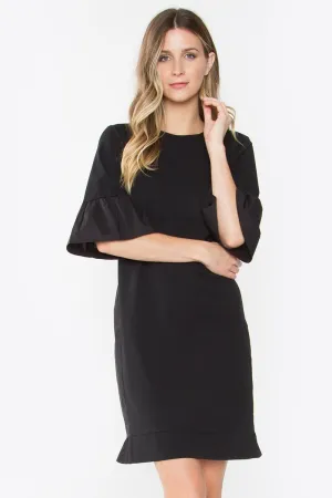 Lukas Knit Poplin Dress
