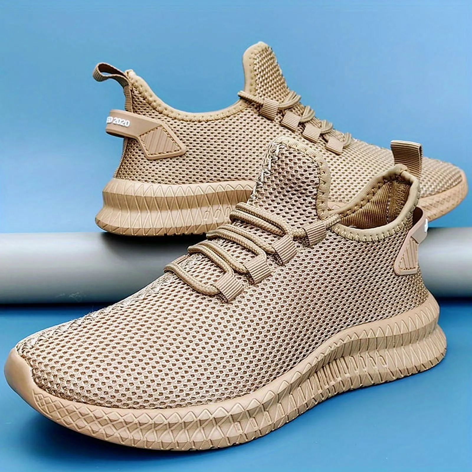 Men Shoes Sneakers Flat Male Casual Shoes Comfortable Men's Footwear Breathable Mesh Sport Zapatillas De Hombre   S130012