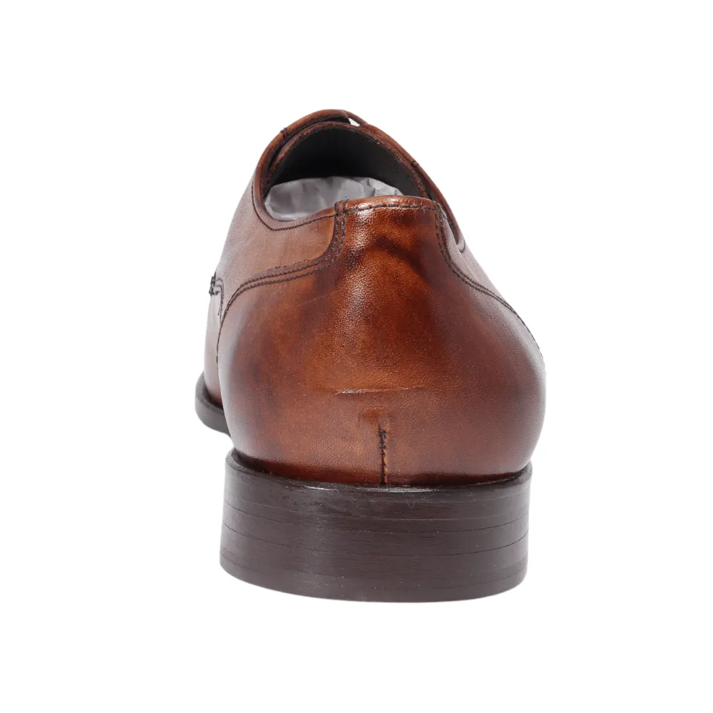 Men's Derby Calf Leather Tan (MER7317)