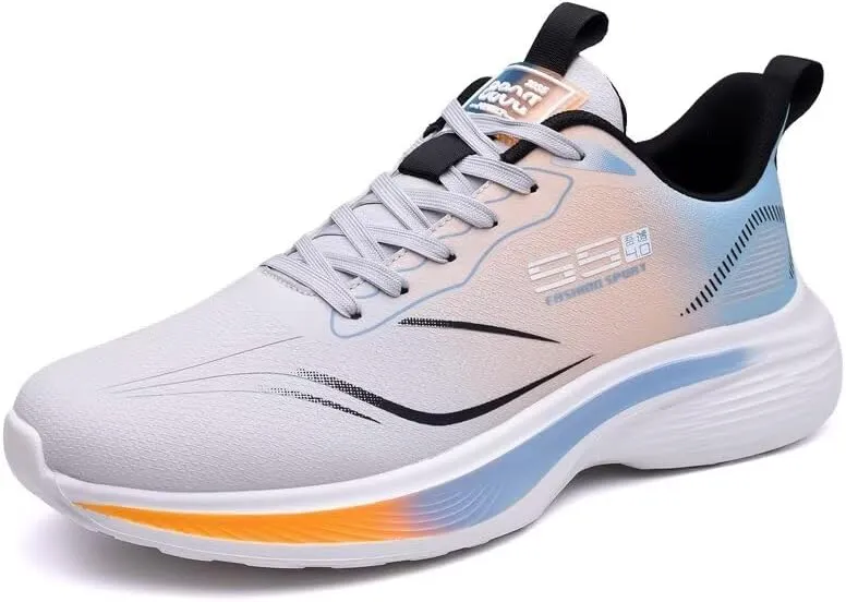 Men's Soft Running Shoes Lightweight Walking Shoes Workout Sneakers Work Shoes for Men
