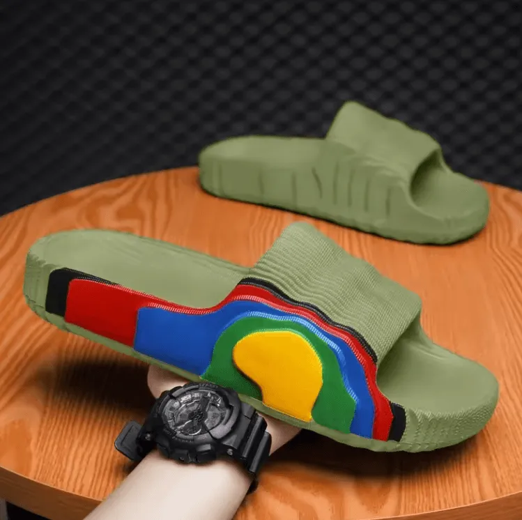 Men’s Summer Slippers – Creative Non-Slip Beach & Indoor Casual Slides