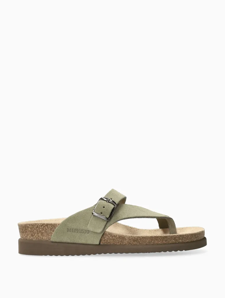 Mephisto Helen Sandal in Light Khaki