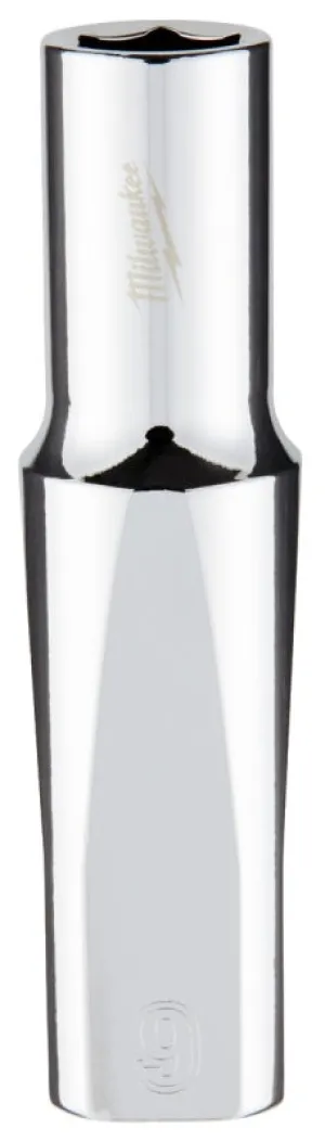 Milwaukee 45-34-9093 Socket, 9 mm Socket, 3/8 in Drive, 6-Point, Chrome Vanadium Steel, Chrome :CD: QUANTITY: 1