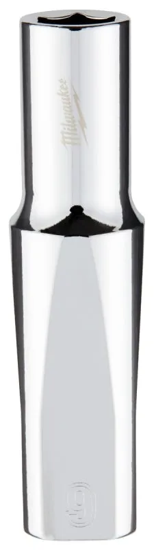 Milwaukee 45-34-9093 Socket, 9 mm Socket, 3/8 in Drive, 6-Point, Chrome Vanadium Steel, Chrome :CD: QUANTITY: 1