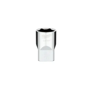 Milwaukee 45-34-9104 - 1/2 in. Drive 3/4 in. SAE 6-Point Socket with FOUR FLAT™ Sides