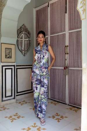 Out Of Office Co-Ord Set In Fira Print