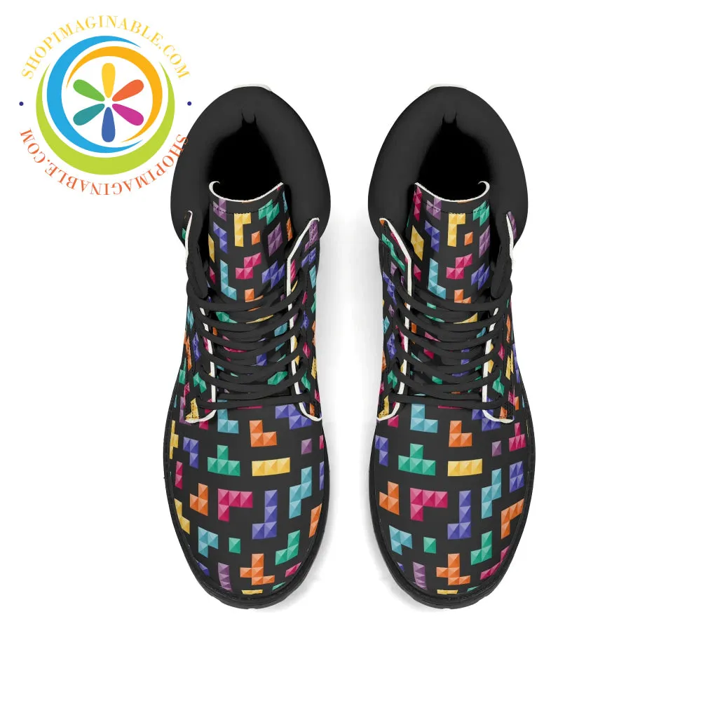 Retro Tetris Women's Boots