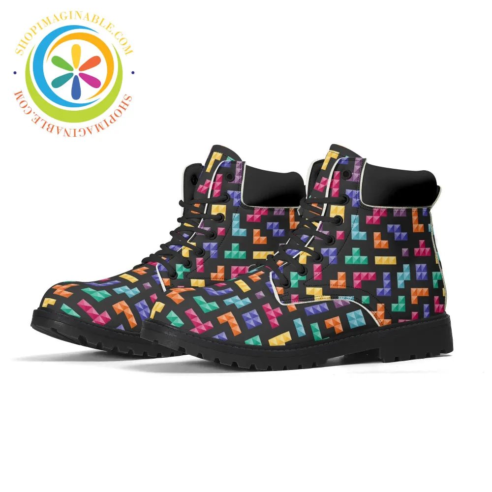 Retro Tetris Women's Boots
