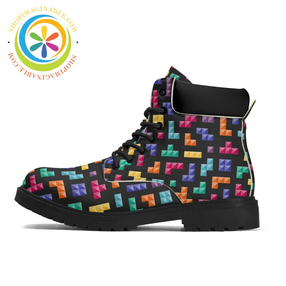 Retro Tetris Women's Boots