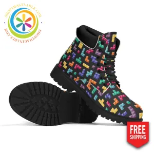 Retro Tetris Women's Boots