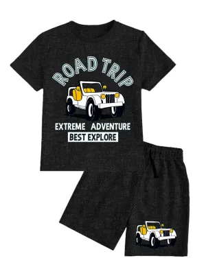 Road Trip Adventure 2 Pcs Shorts Set