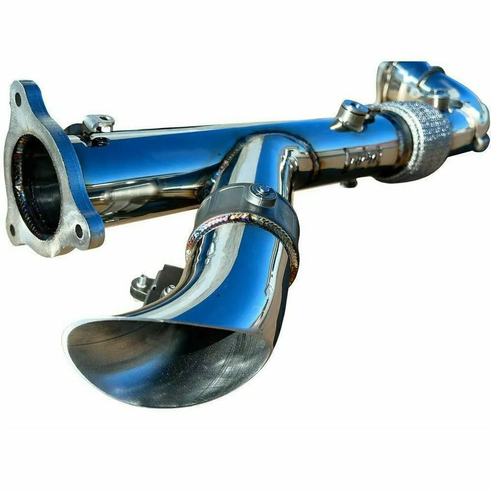 RPM Powersports Polaris RZR Turbo 2.5" Captain's Choice Electric Side Dump Exhaust