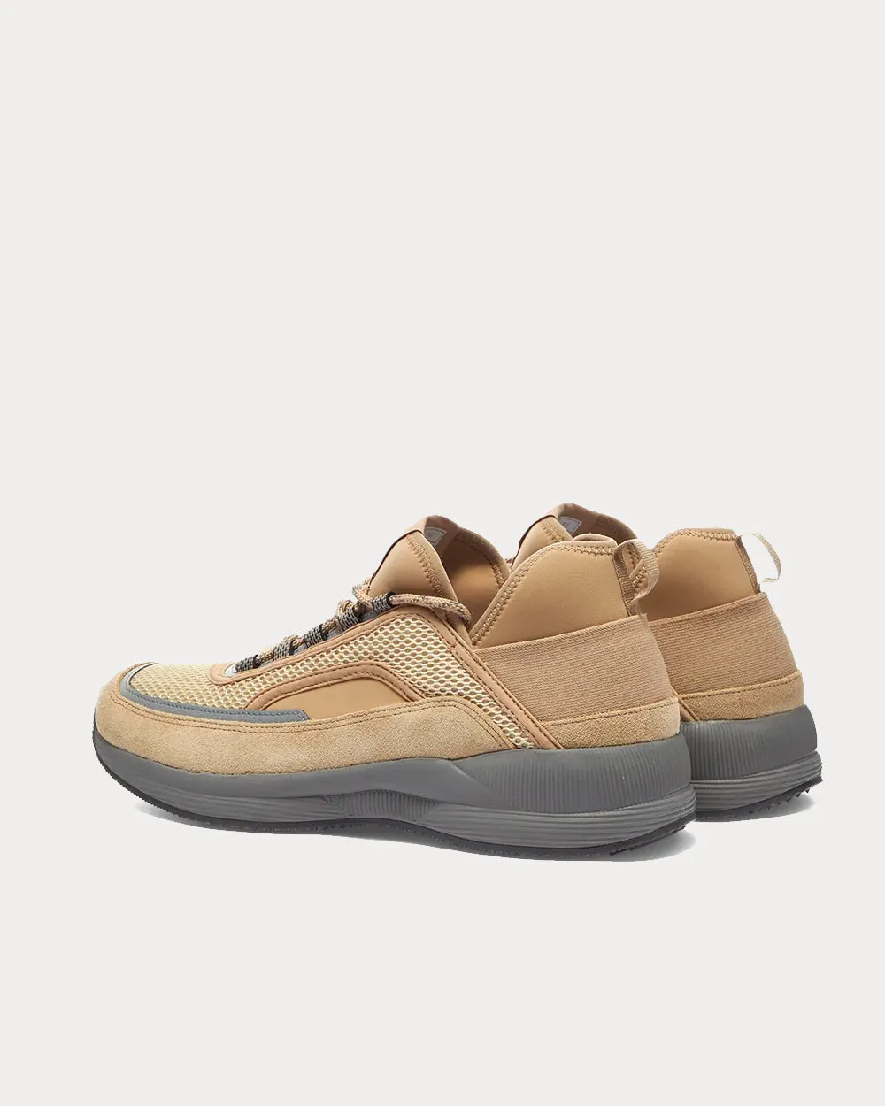 Run Around Beige Low Top Sneakers