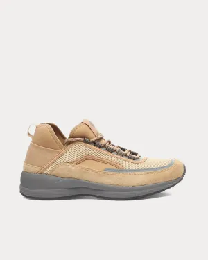 Run Around Beige Low Top Sneakers