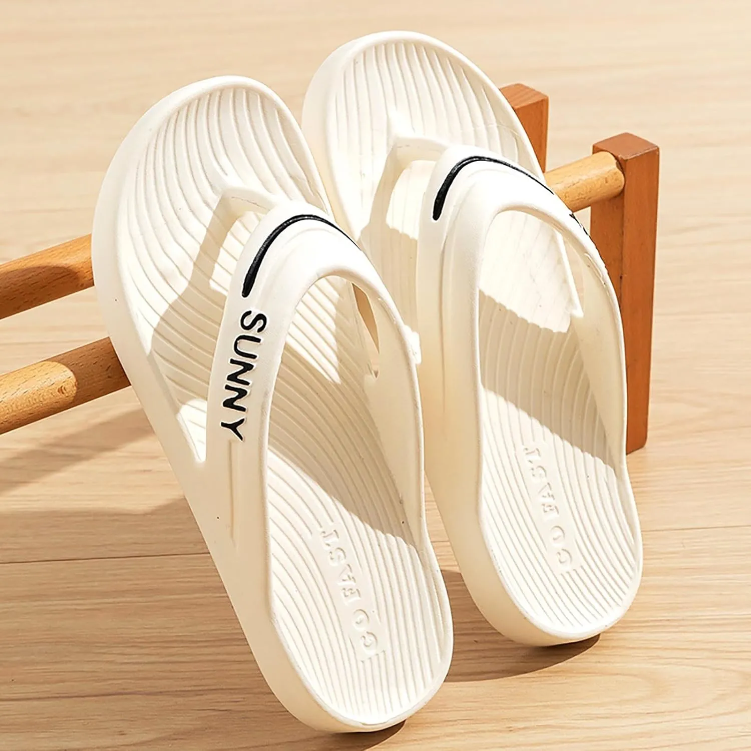 Sandals for Women Women's Arch Support Flip Flops Shower Shoes Slip on Lightweight Athletic Thong Sandals
