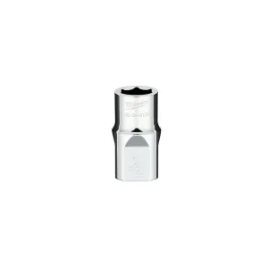 Socket - Milwaukee 1/2 in. Drive 1/2 in. SAE 6-Point Socket with FOUR FLAT™ Sides, 45-34-9100