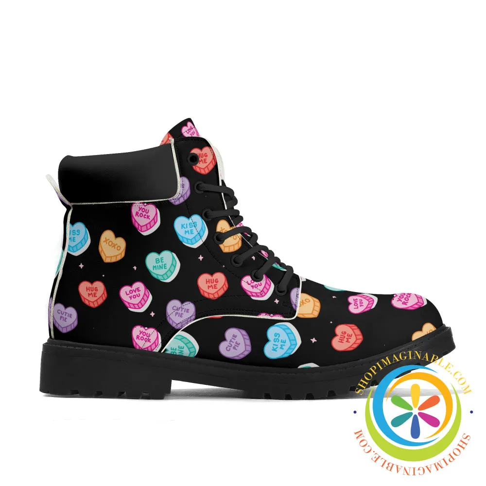 Sweet TART  Heart Women's Boots