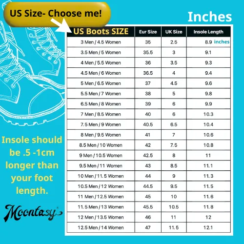 Teal Brushstroke Vegan Combat Boots | Waterproof & Eco-Friendly