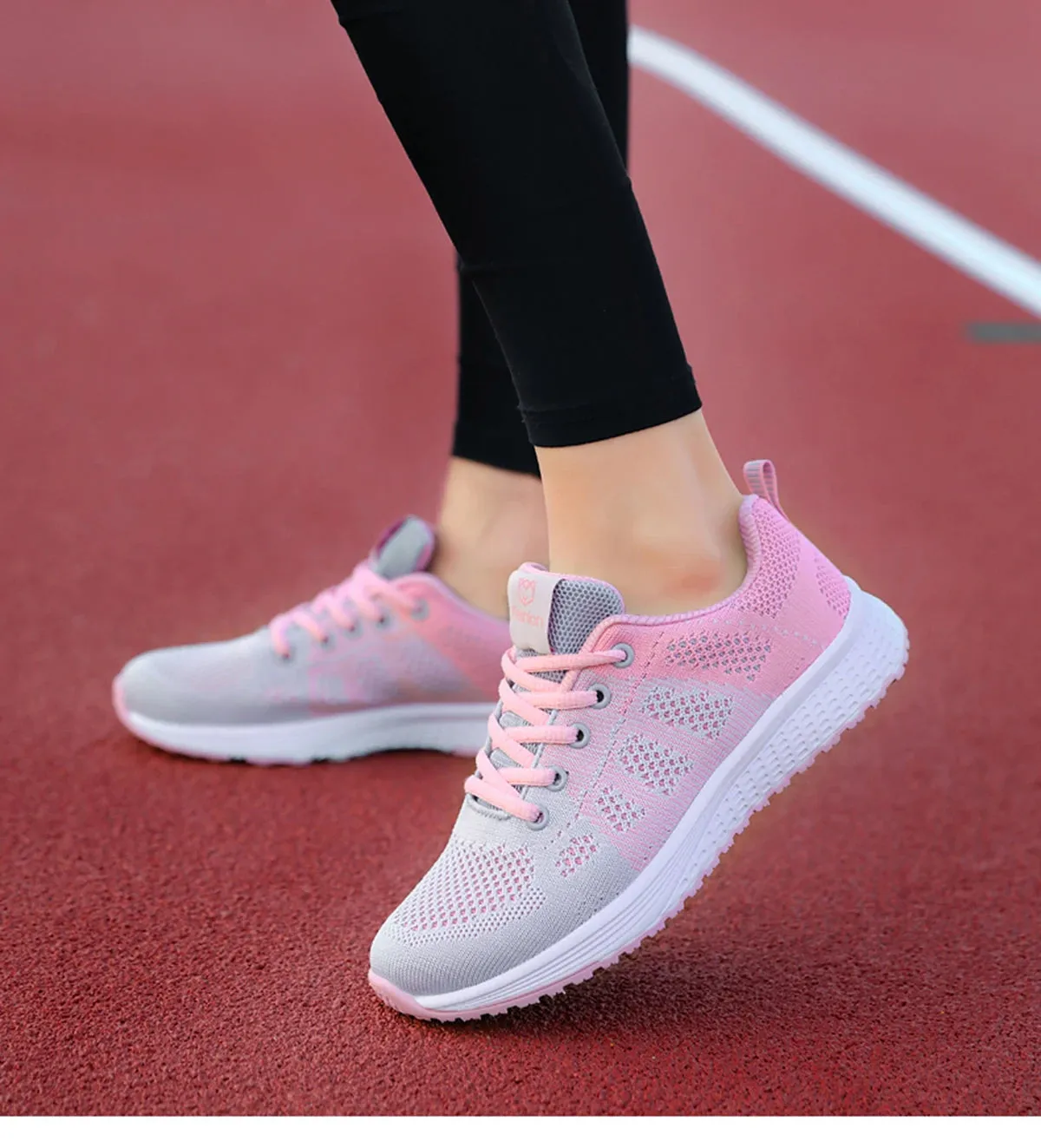 Women Casual Shoes Breathable Walking.