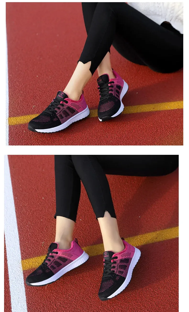 Women Casual Shoes Breathable Walking.