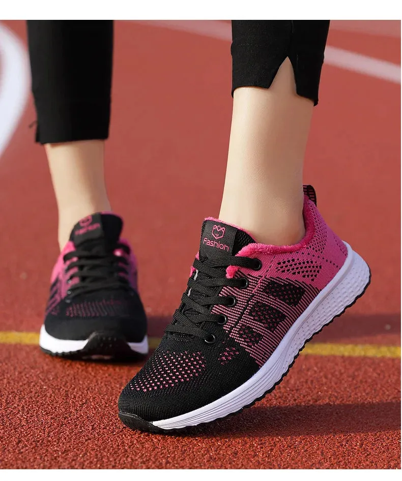 Women Casual Shoes Breathable Walking.